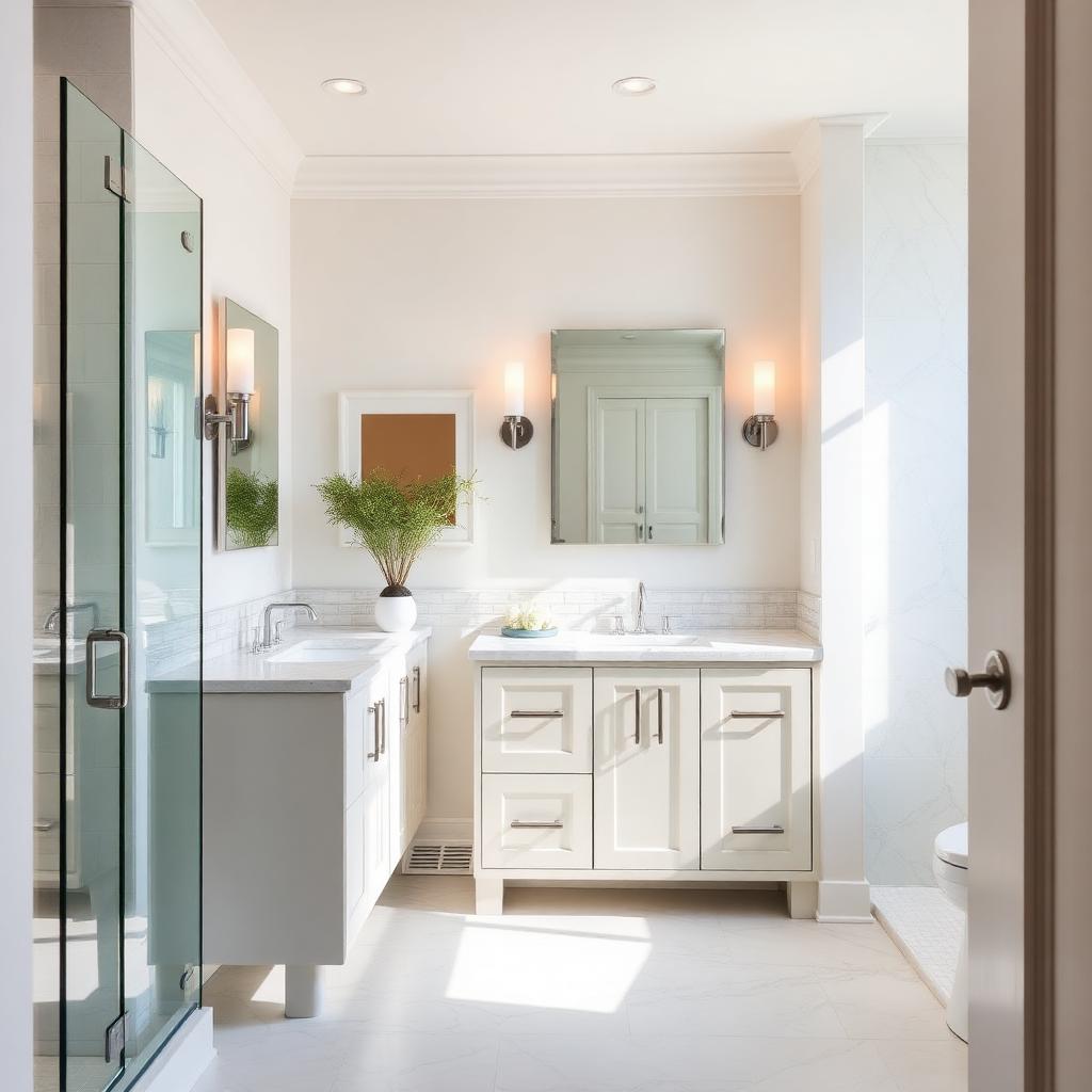 Renovated bathroom